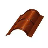 3 Планка конька круглого R110x2000