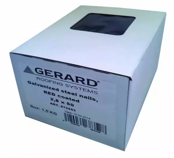 3 Гвозди 50Х2,8 (1,5 кг/45 кв.м-цвет черный)